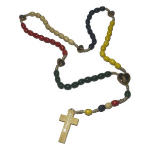 Krunica Međugorje - drvena 5 boja