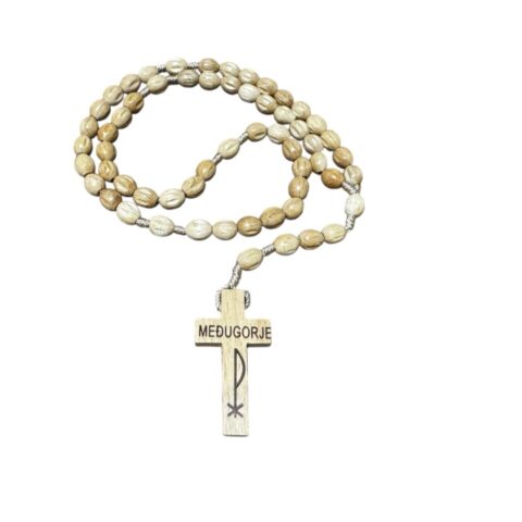 krunica medjugorje drvena